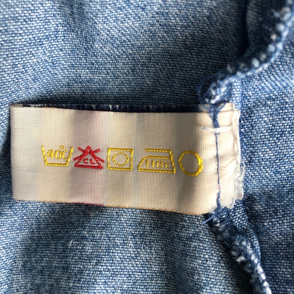 Vintage Roughwear denim vest - Size M - Picture 7 of 8